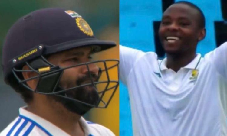 Kagiso Rabada dismisses Rohit Sharma for the 13th time in international cricket the most by any bowl