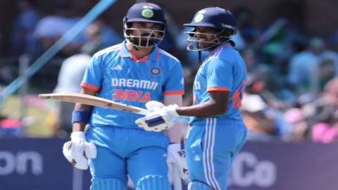 SA vs IND, 2nd ODI: சாய் சுதர்ஷன், கேஎல் ராகுல் அரைசதம்; தென் ஆப்பிரிக்காவுக்கு 212 டார்கெட்!