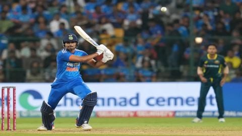 IND vs AUS, 5th T20I: ஸ்ரேயாஸ் அரைசதம்; ஆஸ்திரேலியாவுக்கு 161 இலக்கு!