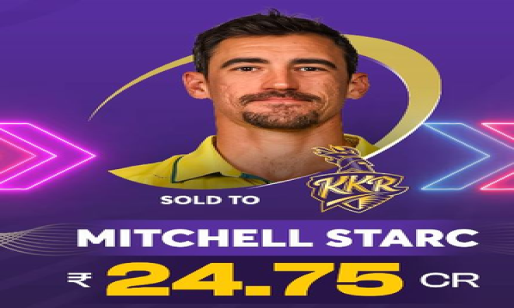 'Amazing moment', says wife Alyssa Healy about Mitchell Starc going for Rs 24.75 cr in IPL Auction