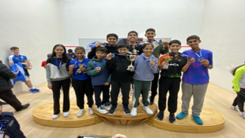 Anahat leads dominant Indian run at Scottish Junior Open squash