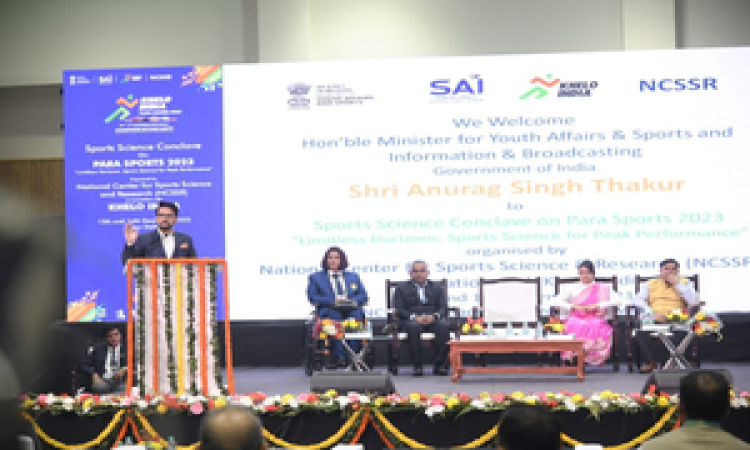 Anurag Thakur reaffirms commitment to para athletes at Sports Science Conclave