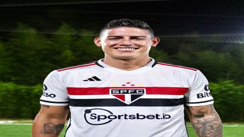 Colombia international James Rodriguez completes Sao Paulo move