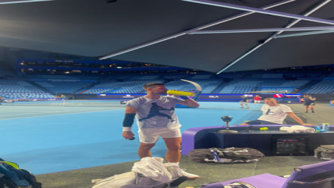 Djokovic arrives in Perth ahead of United Cup debut