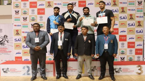 Elite Men's National Boxing: Amit Panghal, Shiva Thapa win gold as SSCB defend their crown