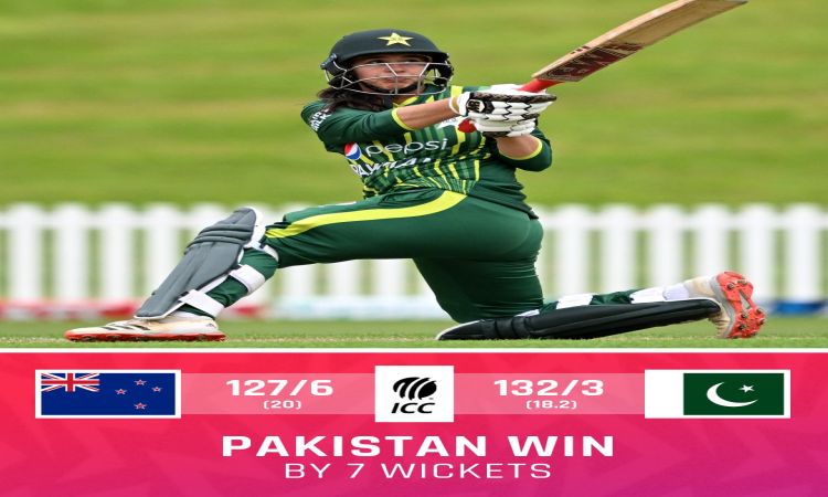 Fatima, Shawaal lead Pakistan to historic women’s T20I win over NZ