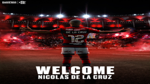 Flamengo sign Uruguayan midfielder De la Cruz