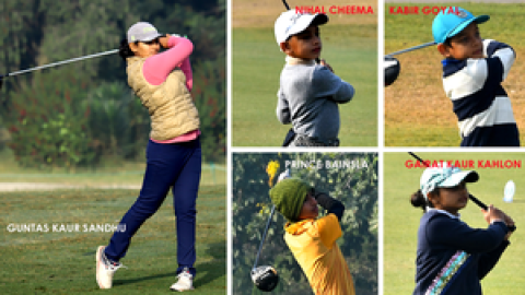 Guntas shoots sizzling 8-under as Nihal, Kabir and Prince Bainsla emerge comfortable winners in fift