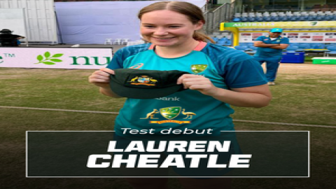 IND W v AUS W: Lauren Cheatle finally makes her Test debut after four shoulder surgeries, skin cance