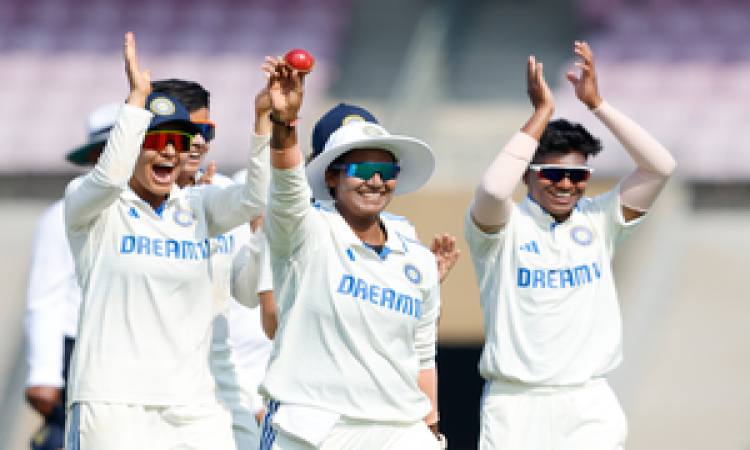 IND w v ENG W: Deepti's maiden 5-fer helps bundle out England for 136 as India dominate
