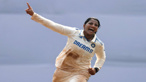 Ind W vs Aus W: Sneh, Rajeshwari star as India need 75 runs to win