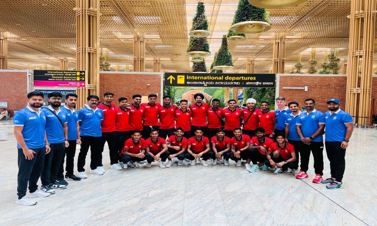 Indian Jr men’s hockey team leaves for FIH World Cup 2023