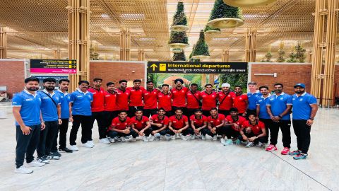 Indian Jr men’s hockey team leaves for FIH World Cup 2023