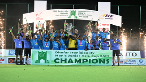 Indian Junior Men's Hockey Team continues to make remarkable strides in global arena