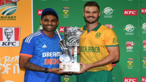 INDvsSA: Surya, Yashasvi, Kuldeep star in India's huge 106-run win over SA in 3rd T20I