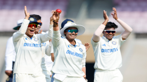 INDW v ENGW: Deepti's maiden 5-fer helps bundle out England for 136 as India dominate