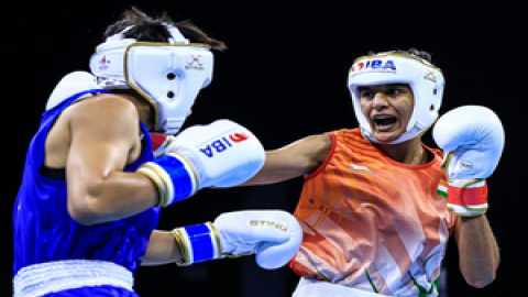 Jaismine, Arundhati ease into quarters at 7th Elite Women’s National Boxing Championships