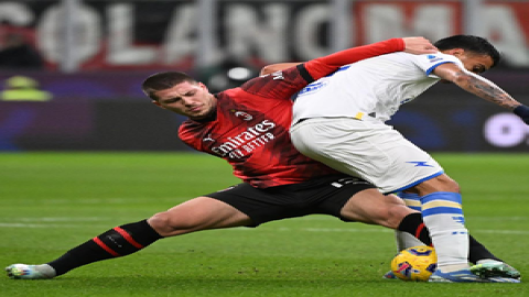 Jovic's late equalizer saves Milan in Serie A