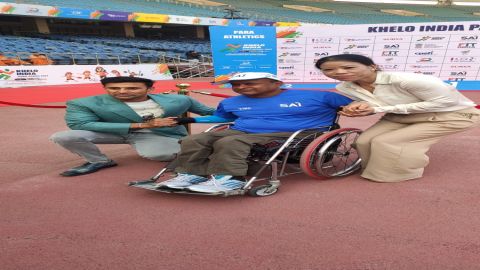 Khelo India Para Games: Monu Ghanghas continues Asian Para Games form with gold