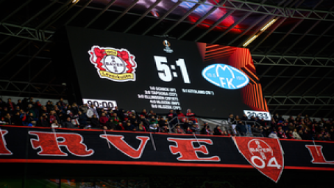 Leverkusen crushes Molde to round off perfect Europa League group stage