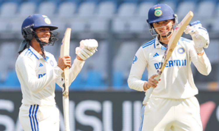 Mandhana scores 38 not out as India Women script historic first Test win over Australia