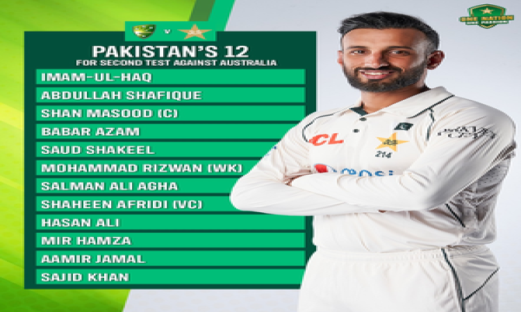 Mohammad Rizwan replaces Sarfaraz Ahmed as Pakistan announce 12-players squad for Boxing Day Test