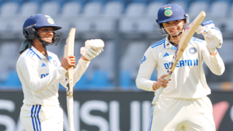 Mumbai : Fourth day of the one-off Test cricket match between India and Australia