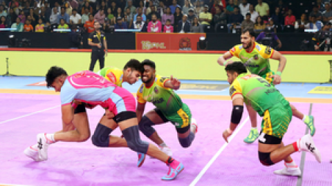 PKL: V Ajith Kumar's 16-point performance helps Jaipur Pink Panthers register heart-stopping victory