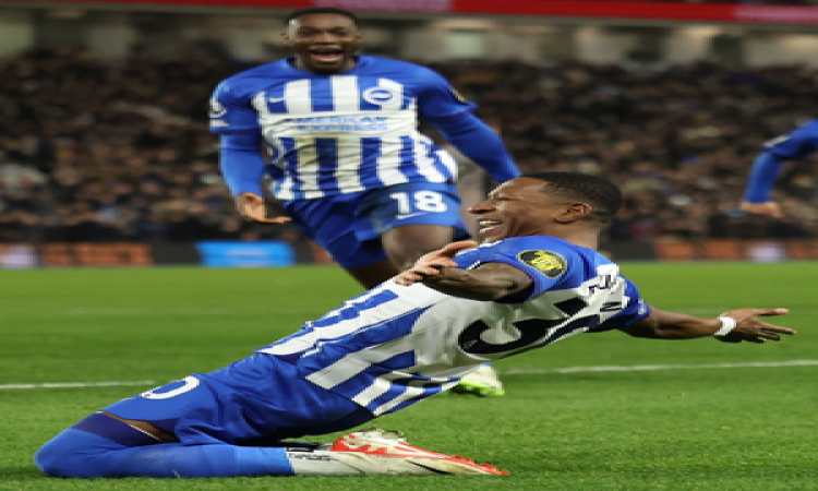 Premier League: Brighton stun Spurs in six-goal thriller