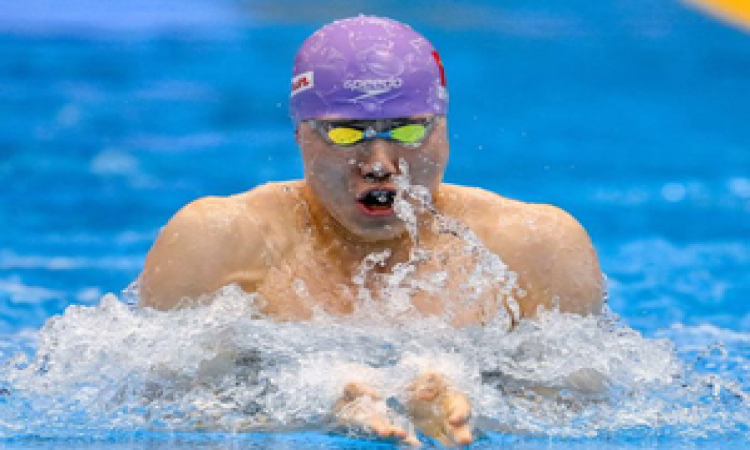 Qin takes men's 50m breaststroke gold in China's national swimming championships