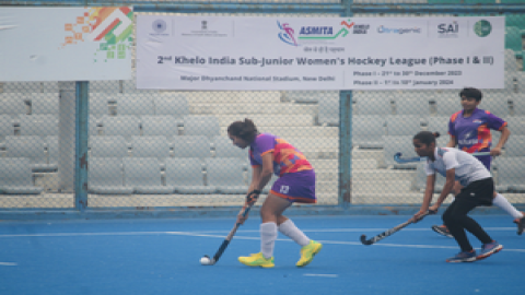 Sub-jr Women's Hockey: Raja Karan and Pritam Siwach Hockey win matches