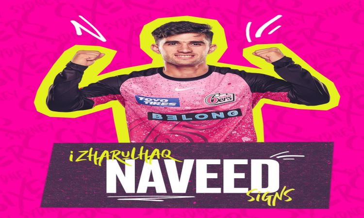 Sydney Sixers sign Izharulhaq Naveed  after Rehan Ahmed’s withdrawal