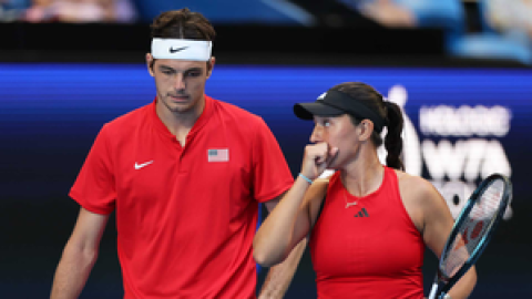 United Cup: Fritz/Pegula clinch dramatic win as United States down Great Britain 2-1