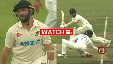 Kane Williamson का टूटा दिल, 100  में से सिर्फ एक बार होता होगा ऐसा कैच; देखें VIDEO