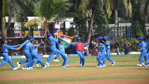 Women's Blind Cricket Series: India beat Nepal by 8 runs in first T20I