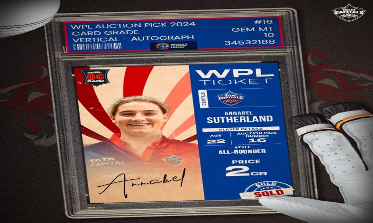 WPL Auction 2024: Delhi Capitals buy Annabel Sutherland for Rs 2 crore; Gujarat pick Phoebe for Rs 1