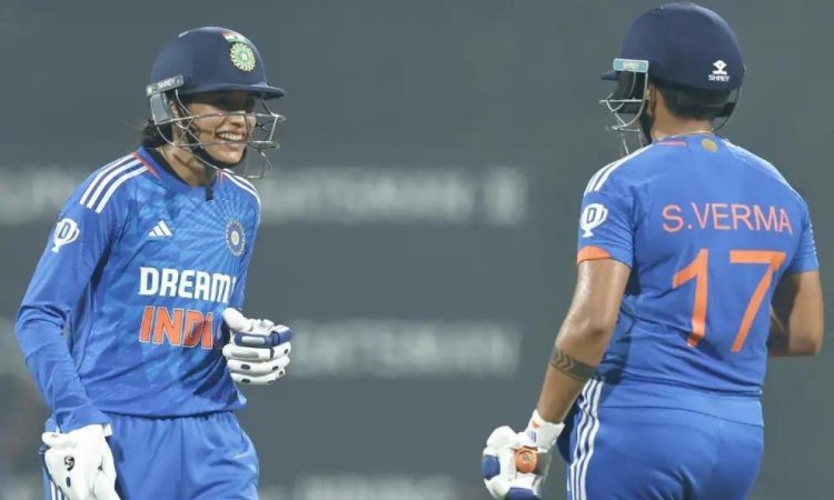 1st T20I: Smriti, Shafali fifties after Titas Sadhu's four-fer helps India romp to nine-wicket win
