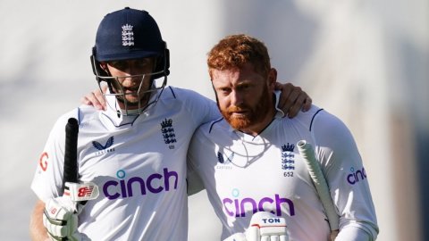 1st Test: Bairstow, Root keep England steady at lunch after losing quick wickets