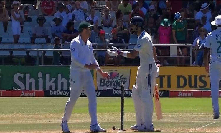 2nd Test: विराट कोहली ने मज़ाकिया अंदाज में डीन एल्गर को 2021 के उनके LBW की दिलाई याद, देखें Video