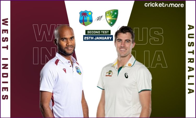 AUS vs WI 2nd Test, Dream11 Prediction: पिंक बॉल से खेला जाएगा गाबा टेस्ट, इन 11 खिलाड़ियों को ड्रीम