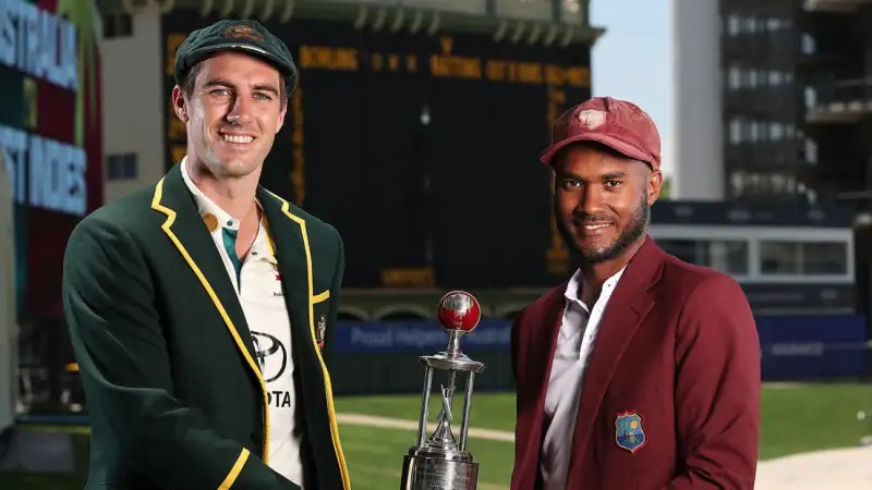 Australia and West Indies announce XIs ahead of first Test! AUS vs WI: முதல் டெஸ்ட் போட்டிக்கான இரு அணிகளின் பிளேயிங் லெவனும் அறிவிப்பு!