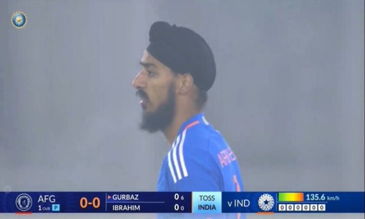 Arshdeep Singh bowled a first over maiden Afghanistan