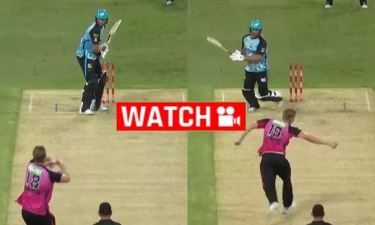 कैच ऑफ द टूर्नामेंट! BBL में गोली से भी तेज गेंद को गेंदबाज़ ने पकड़ा; देखें VIDEO