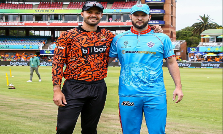 எஸ்ஏ20 2024: டாஸ் வென்றுள்ள சன்ரைசர்ஸ் ஈஸ்டர்ன் கேப் அணி பந்துவீச்சு!