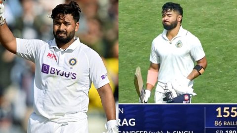 Fastest first class centuries by Indians Riyan Parag and Rishabh Pant in list