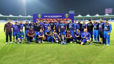 UAE vs AFG, 3rd T20I:  யுஏஇ-யை வீழ்த்தி தொடரை வென்றது ஆஃப்கானிஸ்தான்!