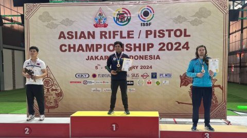 Asia Olympic Qualification: Yogesh wins gold in Jakarta; Women trap shooters in line for finals in K