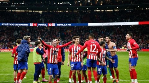 Atletico Madrid into Copa del Rey last four