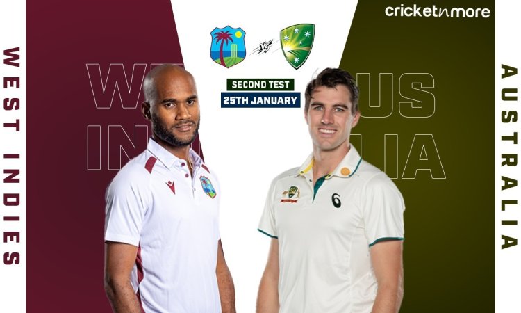 AUS vs WI: Dream11 Prediction 2nd Test, West Indies Tour of Australia 2024