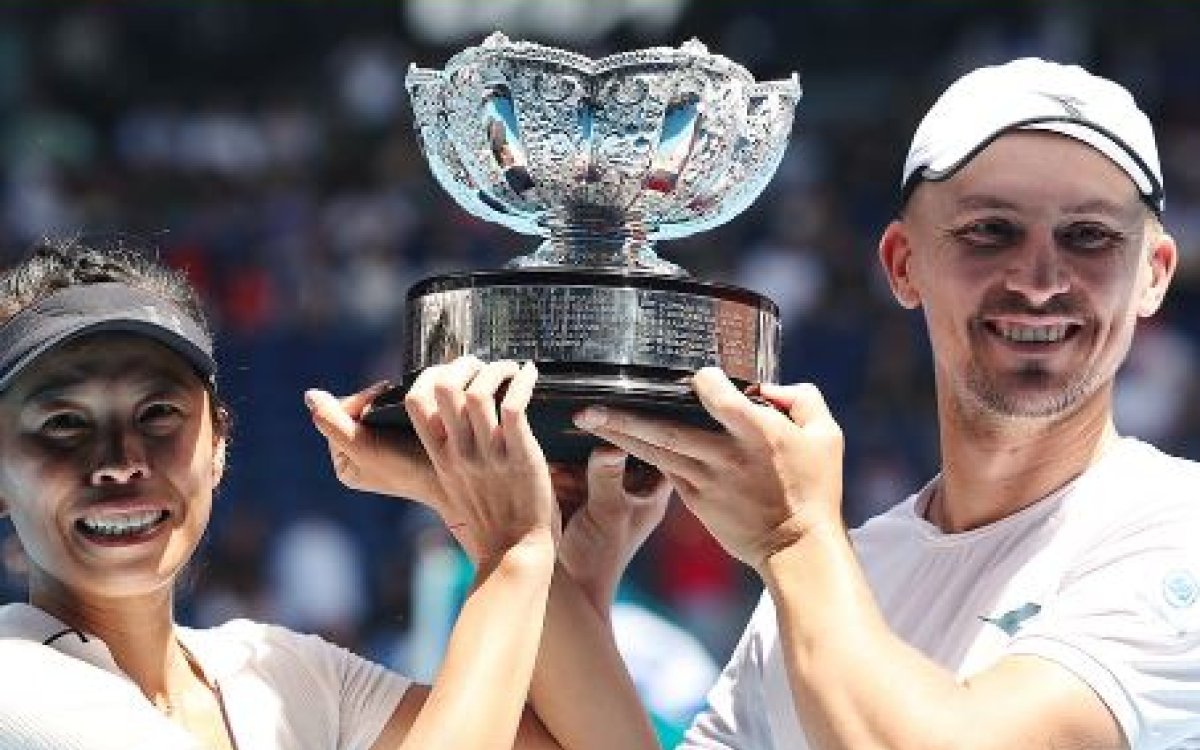 Australian Open HsiehZielinski Clinch First Major Mixed Doubles Title
